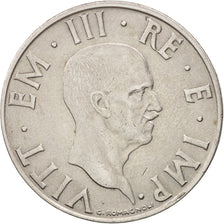 Italie, Vittorio Emanuele III, 2 Lire, 1939, Rome, TTB, Stainless Steel, KM:78b