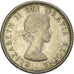 Coin, Canada, Elizabeth II, 10 Cents, 1962, Royal Canadian Mint, Ottawa