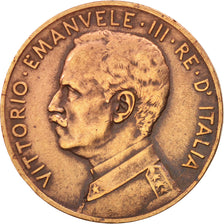 Münze, Italien, Vittorio Emanuele III, 5 Centesimi, 1918, Rome, S+, Bronze