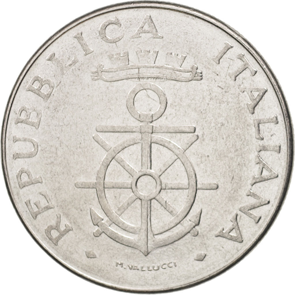 Italy, 100 Lire, 1981, Rome, AU(55-58), Stainless Steel, KM:108