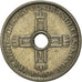 Moneta, Norvegia, Haakon VII, Krone, 1951, BB, Rame-nichel, KM:397.1