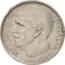 Italia, Vittorio Emanuele III, 50 Centesimi, 1920, Rome, BB, Nichel, KM:61.1
