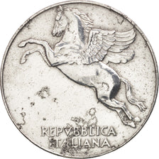 Monnaie, Italie, 10 Lire, 1949, Rome, TB+, Aluminium, KM:90