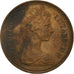 Coin, Great Britain, Elizabeth II, New Penny, 1973, VF(20-25), Bronze, KM:915