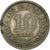 Monnaie, MALAYA & BRITISH BORNEO, 10 Cents, 1961, Heaton, TB+, Cupro-nickel