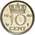 Munten, Nederland, Juliana, 10 Cents, 1980, PR, Nickel, KM:182