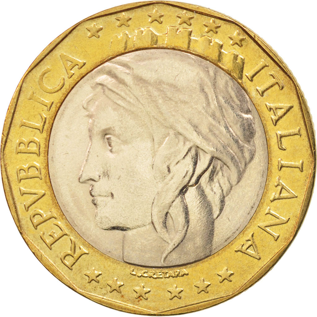 Monnaie, Italie, 1000 Lire, 1997, Rome, SUP, Bi-Metallic, KM:194