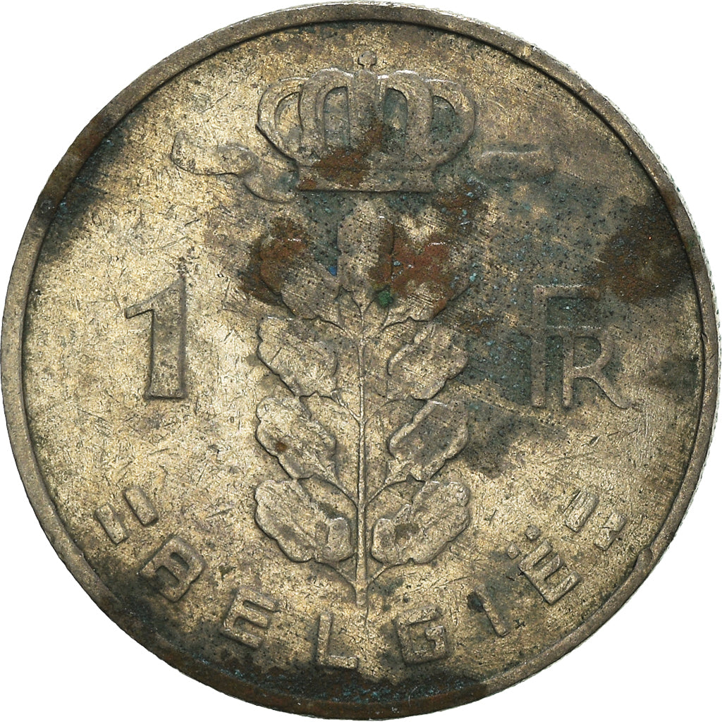 Moneta, Belgio, Franc, 1963, MB+, Rame-nichel, KM:143.1