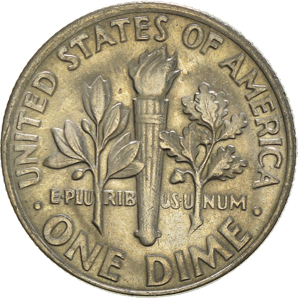 Moneta, Stati Uniti, Roosevelt Dime, Dime, 1977, U.S. Mint, Philadelphia, BB