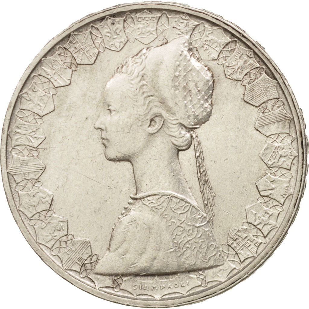 Italien, 500 Lire, 1960, Rome, EF(40-45), Silver, KM:98