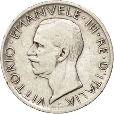 Italie, Vittorio Emanuele III, 5 Lire, 1927, Rome, TTB, Argent, KM:67.2