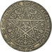 Coin, Morocco, Yusuf, Franc, 1924, Poissy, EF(40-45), Nickel, KM:36.2