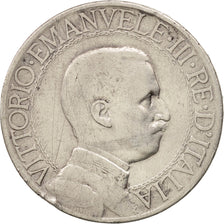 Moneta, Italia, Vittorio Emanuele III, Lira, 1912, Rome, MB, Argento, KM:45
