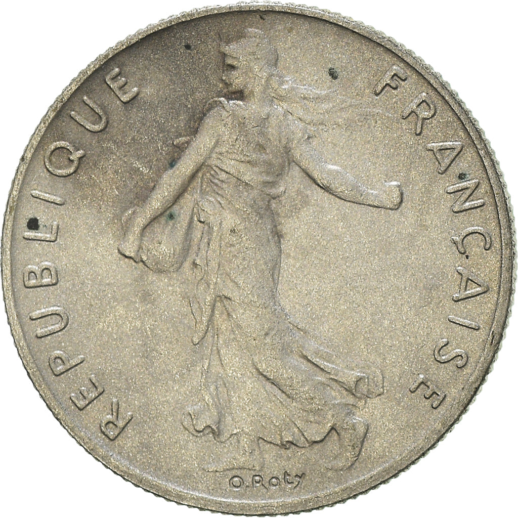 Moneta, Francia, Semeuse, 1/2 Franc, 1983, Paris, MB, Nichel, KM:931.1