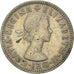Coin, Great Britain, Elizabeth II, Shilling, 1957, VF(30-35), Copper-nickel