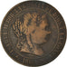 Moneta, Spagna, Isabel II, 2-1/2 Centimos, 1867, MB+, Rame, KM:634.2