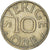 Coin, Sweden, Carl XVI Gustaf, 10 Öre, 1980, Copenhagen, EF(40-45)