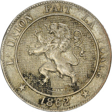 Coin, Belgium, Leopold I, 5 Centimes, 1862, VF(30-35), Copper-nickel, KM:21