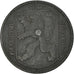 Coin, Belgium, Franc, 1942, EF(40-45), Zinc, KM:127