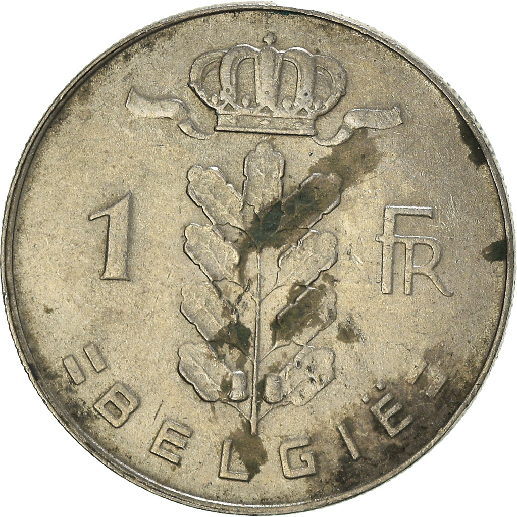 Moneta, Belgio, Franc, 1971, MB+, Rame-nichel, KM:143.1