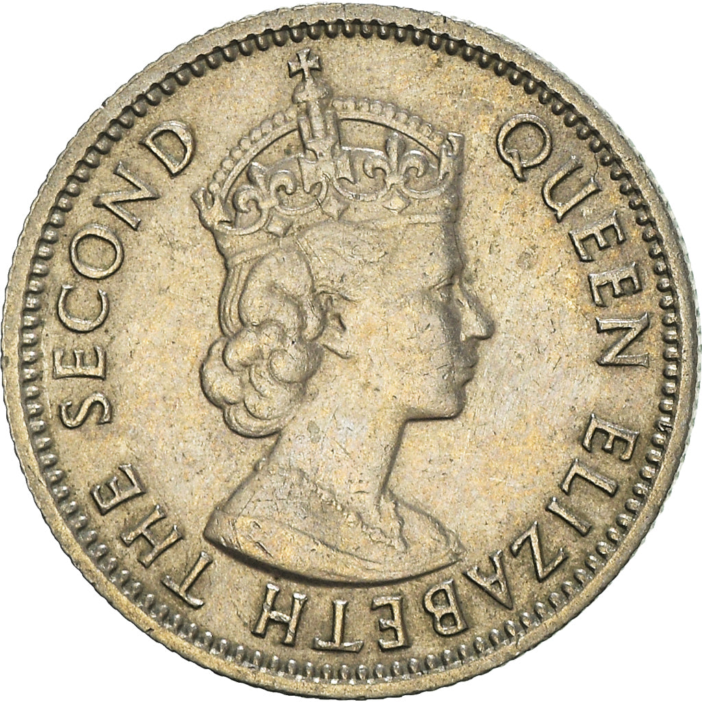 Coin, MALAYA & BRITISH BORNEO, 5 Cents, 1961, EF(40-45), Copper-nickel, KM:1