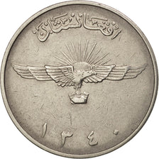 Afghanistan, Muhammed Zahir Shah, 2 Afghanis, 1961, Afghanistan, TTB, Nickel
