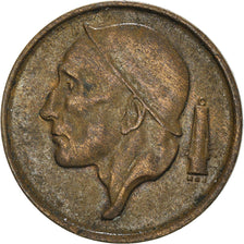 Moneta, Belgia, Baudouin I, 50 Centimes, 1968, EF(40-45), Brązowy, KM:149.1