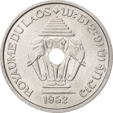 Laos, Sisavang Vong, 20 Cents, 1952, Paris, SPL, Alluminio, KM:5