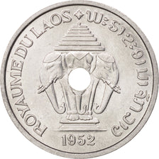 Lao, Sisavang Vong, 20 Cents, 1952, Paris, SPL, Aluminum, KM:5