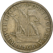 Coin, Portugal, 5 Escudos, 1968, VF(30-35), Copper-nickel, KM:591