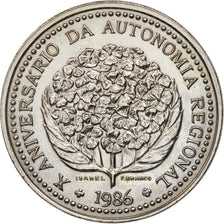 Azzorre, 100 Escudos, 1986, SPL, Rame-nichel, KM:45