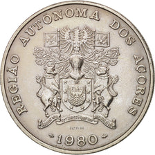 Azzorre, 100 Escudos, 1980, SPL, Rame-nichel, KM:44