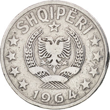 Monnaie, Albania, 50 Qindarka, 1964, TB, Aluminium, KM:42