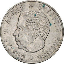 Coin, Sweden, Gustaf V, Krona, 1973, EF(40-45), Silver, KM:814