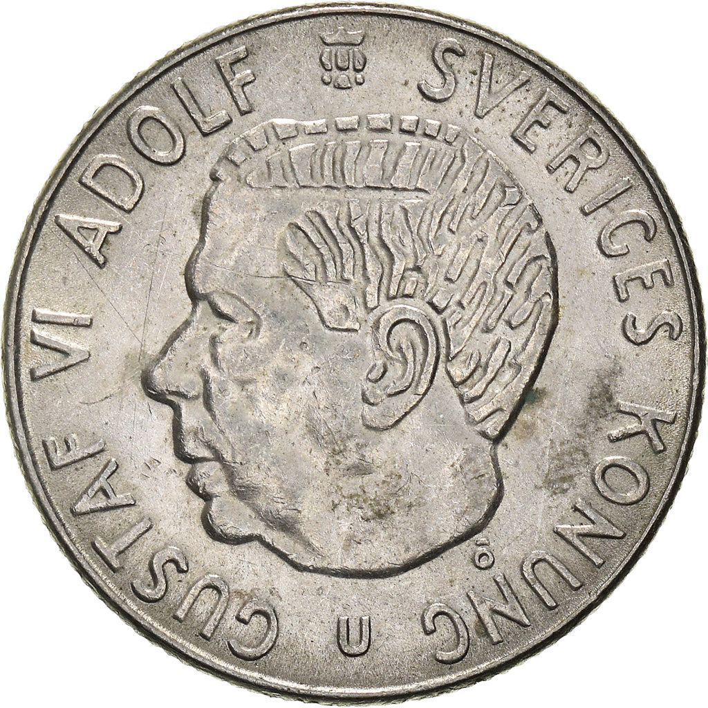 Monnaie, Suède, Gustaf V, Krona, 1973, TTB, Argent, KM:814