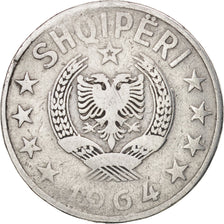 Albania, Lek, 1964, TB, Aluminum, KM:43