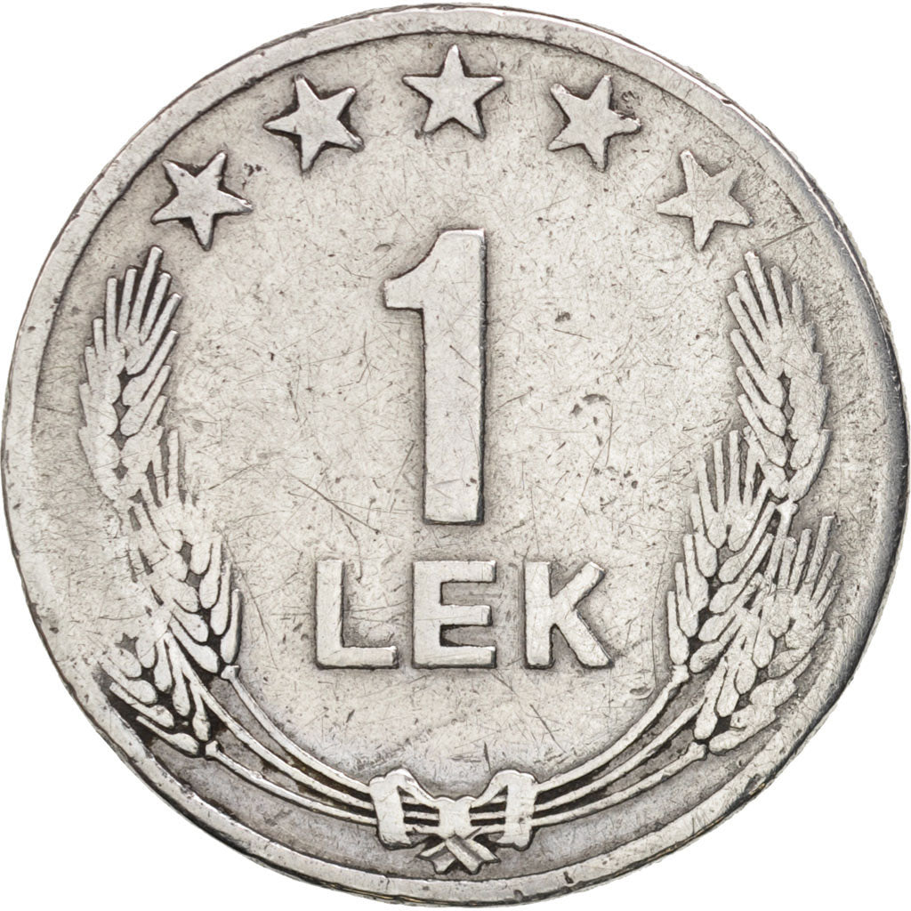 Albania, Lek, 1964, TB, Aluminum, KM:43