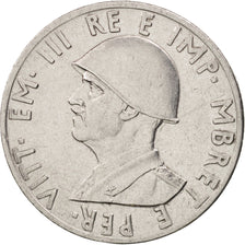 Albania, Vittorio Emanuele III, 0.50 Lek, 1940, Rome, TTB, Stainless Steel