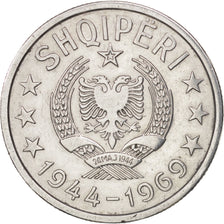 Moneta, Albania, Lek, 1969, BB, Alluminio, KM:48