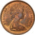 Moneda, Bermudas, Elizabeth II, Cent, 1973, MBC, Bronce, KM:15