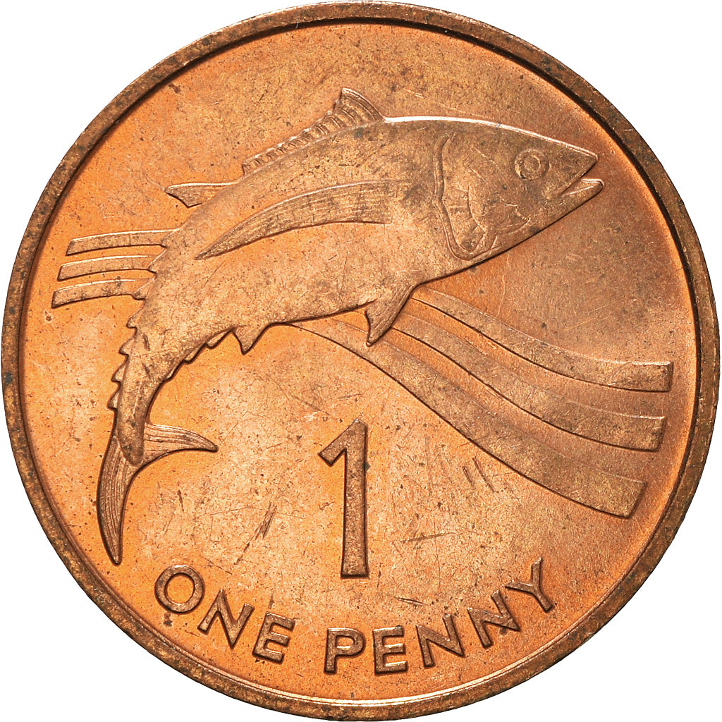 Munten, SINT HELENA & ASCENSION, Elizabeth II, Penny, 1984, British Royal Mint