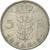Münze, Belgien, 5 Francs, 5 Frank, 1950, S, Kupfer-Nickel, KM:135.1