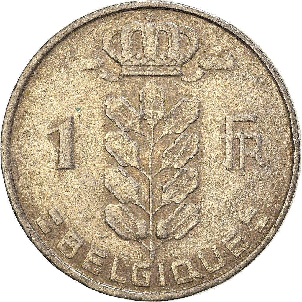 Munten, België, Franc, 1959, Brussels, FR+, Cupro-nikkel, KM:142.1