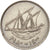Moneta, Kuwejt, Jabir Ibn Ahmad, 100 Fils, 1980, EF(40-45), Miedź-Nikiel, KM:14