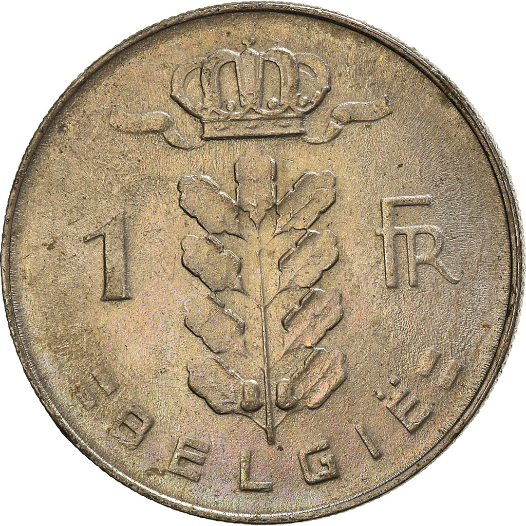 Munten, België, Franc, 1976, FR+, Cupro-nikkel, KM:143.1