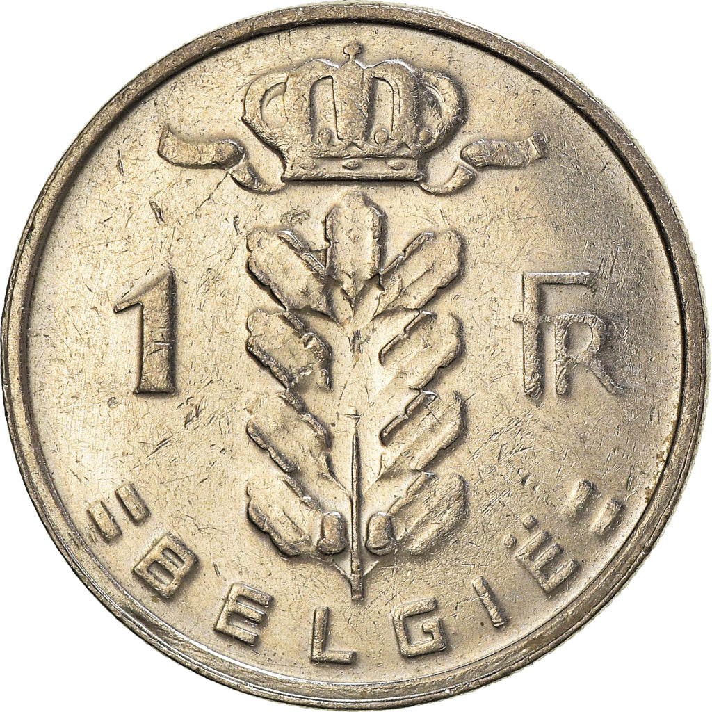 Munten, België, Franc, 1988, ZF+, Cupro-nikkel, KM:143.1