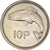 Moneta, REPUBBLICA D’IRLANDA, 10 Pence, 1995, BB, Rame-nichel, KM:29