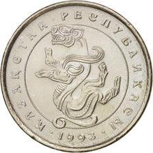 Kasachstan, 5 Tenge, 1993, MS(63), Copper-nickel, KM:9