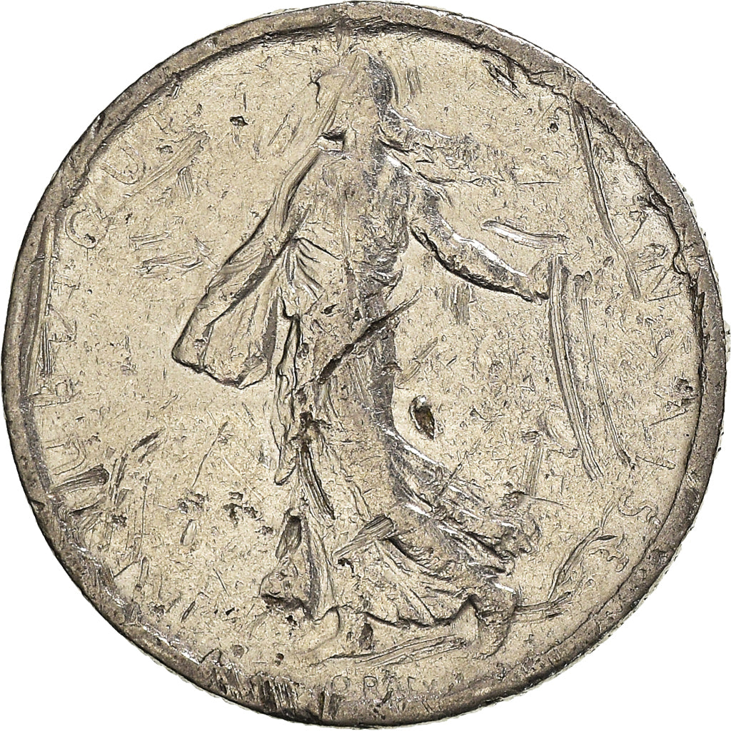 Monnaie, France, Semeuse, 1/2 Franc, 1965, Paris, TB, Nickel, Gadoury:429