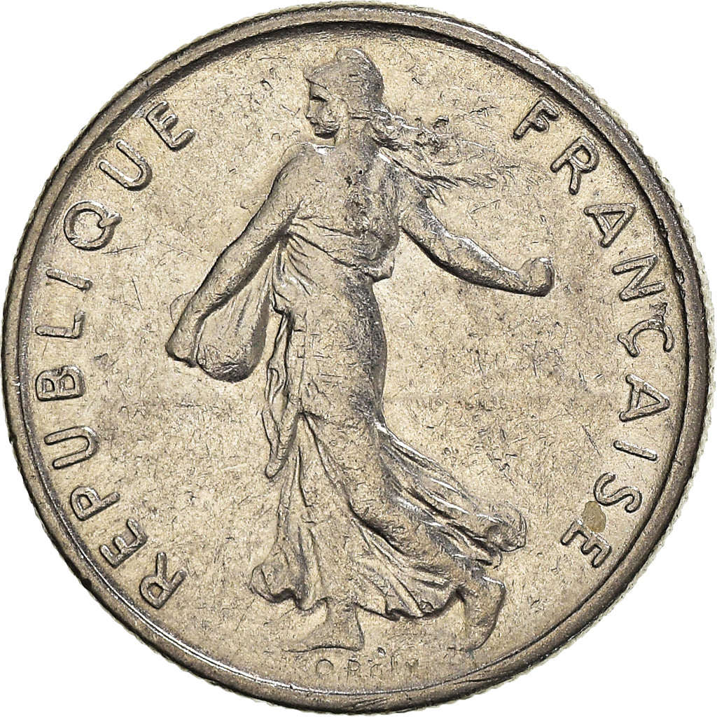 Monnaie, France, Semeuse, 1/2 Franc, 1972, Paris, TB+, Nickel, Gadoury:429